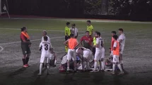 Denizli'de Futbolcu Hastaneye Kaldırıldı