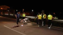 Karaman'da Motosiklet Kazası