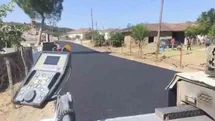 Yenice'de Sıcak Asfalt Çalışmaları Devam Ediyor