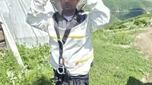 Erzurum'da Elektrik Ekipleri Arıcı Kıyafetiyle Çalışıyor
