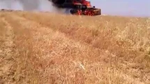 Diyarbakır'da Biçerdöver Yangınına Dayanışma