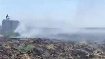 Mardin'de Anız Yangını Kontrol Altına Alındı