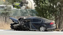 Ankara'da Trafik Kazası Sonucu 3 Yaralı
