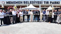 Menemen'de Tır Parkı Açıldı