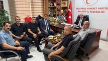 Mahmut Boyraz'dan MHP Teşkilatına Ziyaret