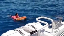 Aydın'da Denizde Açığa Sürüklenen Kadın Kurtarıldı