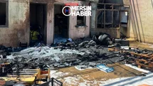 Mersin Hali’nde Depo Yangını: Kasalar Yandı, İtfaiye Faciyı Önledi!