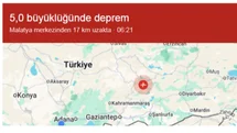 Son Dakika: Malatya’da Deprem! Çevre İllerden de Hissedildi
