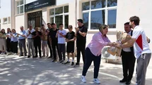 Avrupa Şampiyonu Bilecikli güreşçiye coşkulu karşılama