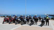 Samsun'da Motosikletli Zabıta Ekipleri Göreve Başladı