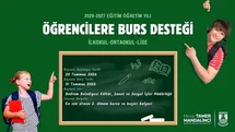 Bodrum'da Öğrencilere Burs Desteği