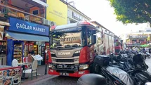 Alanya'da Restoran Bacasında Duman Yükseldi