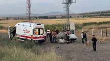 Bingöl'de Otomobil Takla Attı