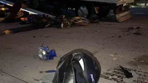 Bolu'da Motosiklet ve Kamyonet Çarpıştı