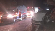 Manisa'da Otomobil-Traktör Çarpışması