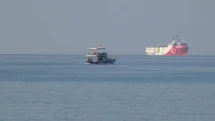 Oruç Reis Sismik Araştırma Gemisi Mersin Taşucu açıklarına demirledi