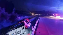 Afyonkarahisar'da Trafik Kazası Oluyor