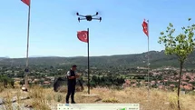 Muğla'da Dron İle Yangın Denetimi