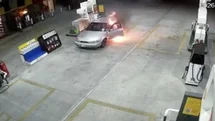 Bursa'da Akaryakıt İstasyonunda Yangın