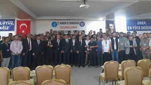 Erzurum'da Haber-İş Genel Kurulu Gerçekleşti