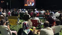 Gölcük'te Açık Hava Sinema Keyfi