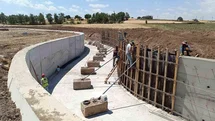 Sosun Deresi’nde taşkın koruma çalışmaları sürüyor