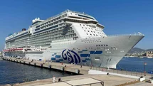 Bodrum'a Dev Kruvaziyer Geldi