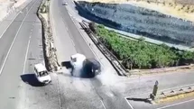 Birecik'te Feci Kaza Görüntüleri Yayınlandı