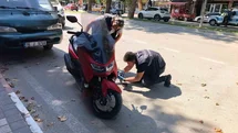 Bursa'da Sahte Plaka Tespiti