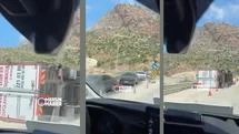 Aydıncık - Bozyazı Yolunda Kaza: Evden Eve Nakliyat Kamyonu Tünel Girişinde Devrildi!
