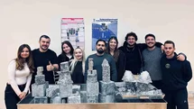 İzmir'de Öğrenciler Çevre Dostu Beton Üretti