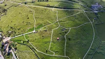 Ahlat'taki Tarihi Mezarlık Havadan Görüntülendi