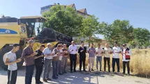 Aslanapa'da Hububat Hasadı Başladı