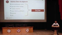 Elazığ’da sağlık çalışanlarına KKKA eğitimi