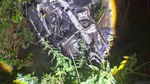 Bilecik'te Otomobil Şarampole Uçtu