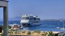 Bodrum’a 3 gemiyle 2 bin 761 turist geldi