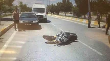 Patnos'ta Motosiklet Kazası