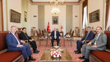 TBMM Başkanı Kurtulmuş, Yeni Yol Partisi ile Görüştü