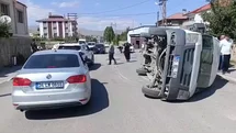 Yüksekova'da Trafik Kazası Meydana Geldi