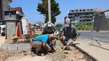 Alanya'da Altyapı Çalışmaları Devam Ediyor