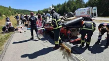 Kastamonu’da Tofaş marka otomobil takla attı: 3 yaralı