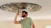 Sivas'ta İmamın Sanat Sevgisi Camiyi Güzelleştirdi