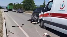 Acıpayam'da Elektrikli Bisiklet Kazası