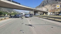 Amasya'da Kavşak Kazası