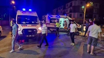 Düzce'de Bisiklet ve Motosiklet Çarpıştı