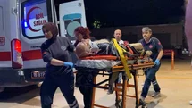 Bursa'da Traktör Devrildi