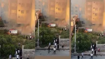 Şevket Sümer’de Yangın Alarmı:iki Apartman Arasındaki Boş Arazi Alev Aldı!yangın Binalara Sıçramadan Söndürüldü