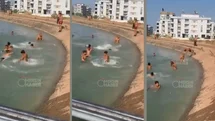 Toroslar’da Çocukların Sulama Kanalında Tehlikeli Serinliği!