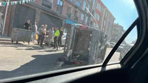 Eskişehir'de Hafif Ticari Araç Kazası