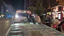 Katlanır plaka ile polise yakalanan motosiklet sürücüsüne 140 bin lira ceza